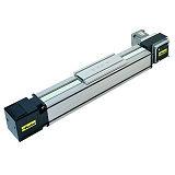 HPLA Series - LBB080 Belt Driven, Roller Wheel, High Performance Rodless Linear Actuator